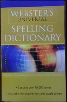 dictionary webster spelling.